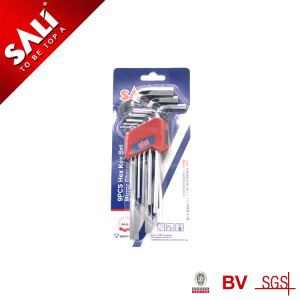 9PCS Hex Key Set CRV Allen Wrench